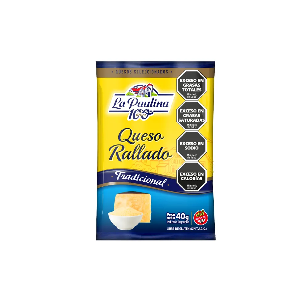 Queso Rallado La Paulina 40GR