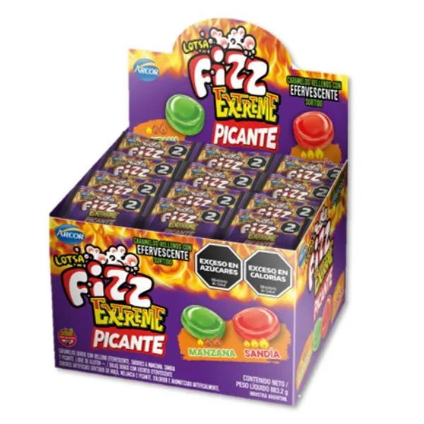 Caramelos Fizz Extra Picantes 