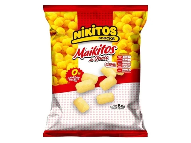Nikito Chizito Queso X80grs