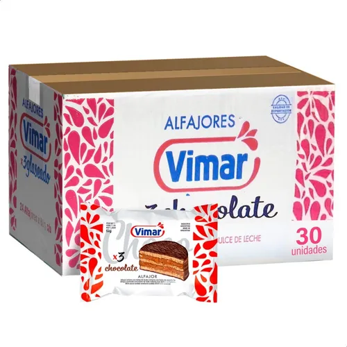 Alfajor Vimar Dulce De leche X60uni