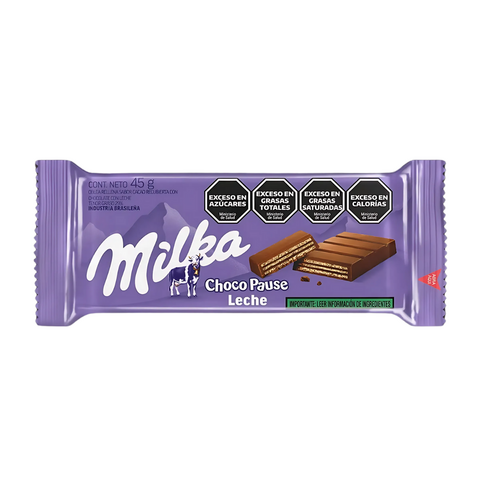 Chocolate Milka Choco Pause Clasico X45grs
