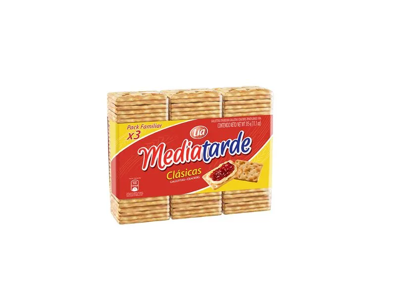 Galletitas Media Tarde X315grs Tripack