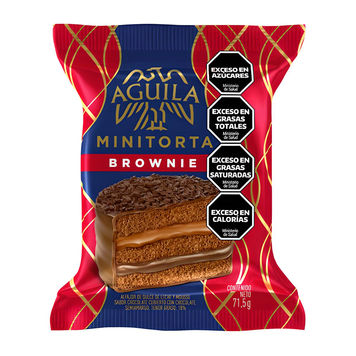 Alfajor Mini Torta Aguila Brownie