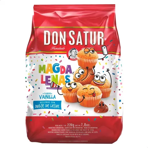 Magdalenas Don Satur D/Leche