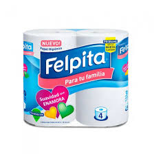 Papel Higiénico Felpita X4uni; 30mts