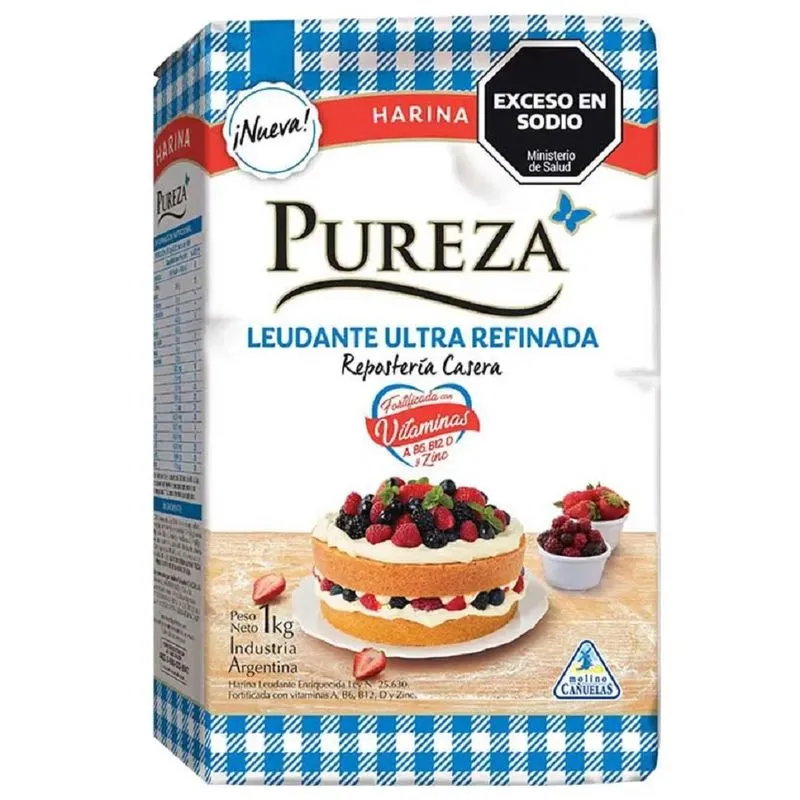 Harina Pureza Leudante x1kg