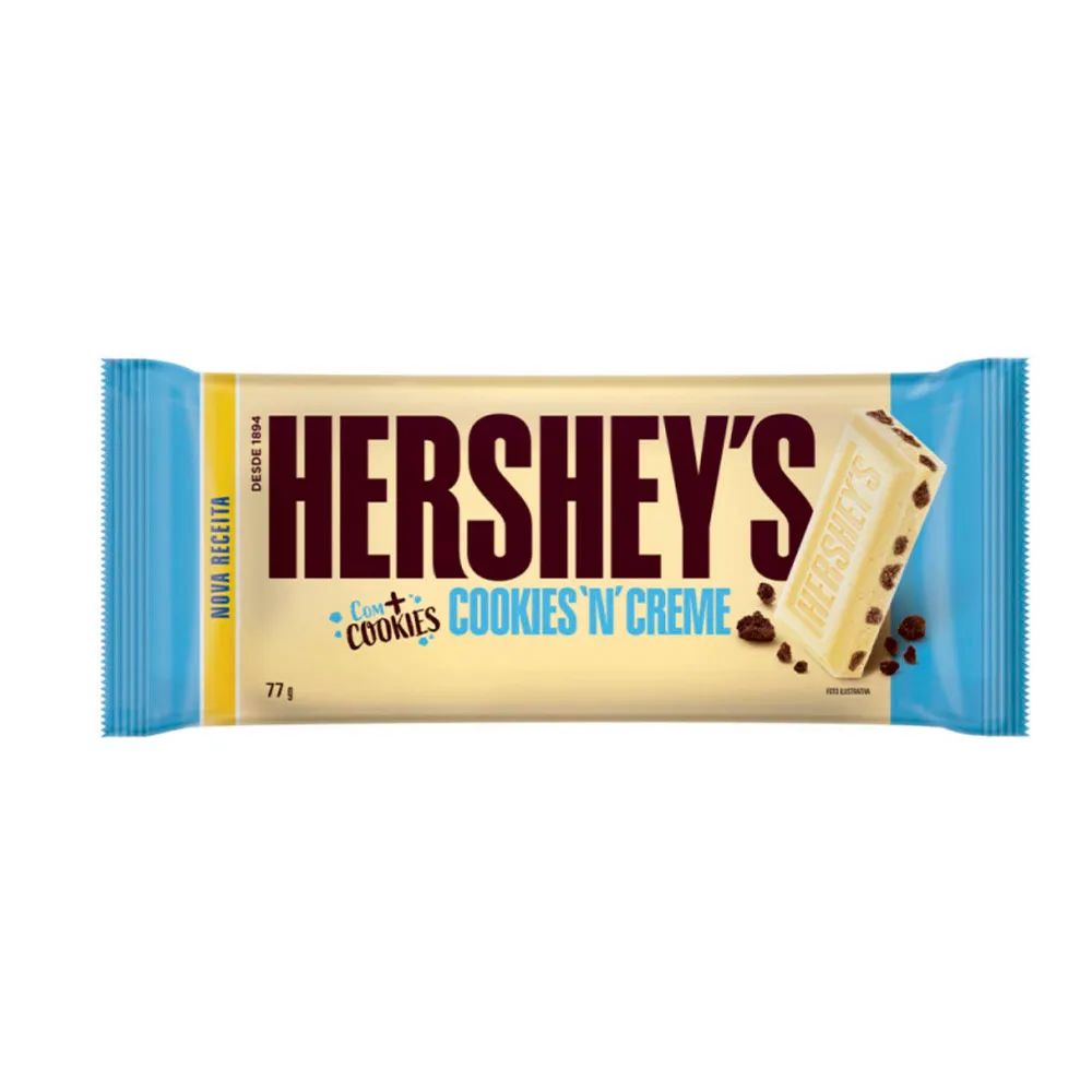 Chocolate Hershey Blanco Cookies X77grs
