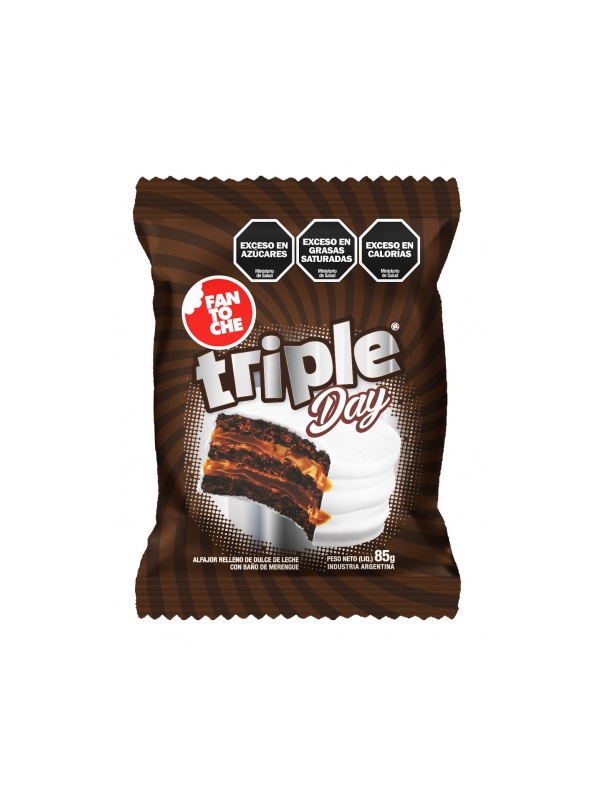 Alfajor Fantoche Day Triple