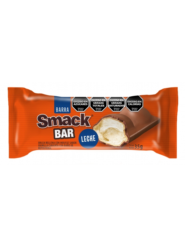 Chocolate Smack Bar Leche X35grs