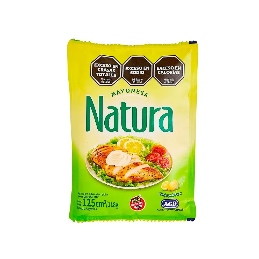 Mayonesa Natura Sachet 125G 
