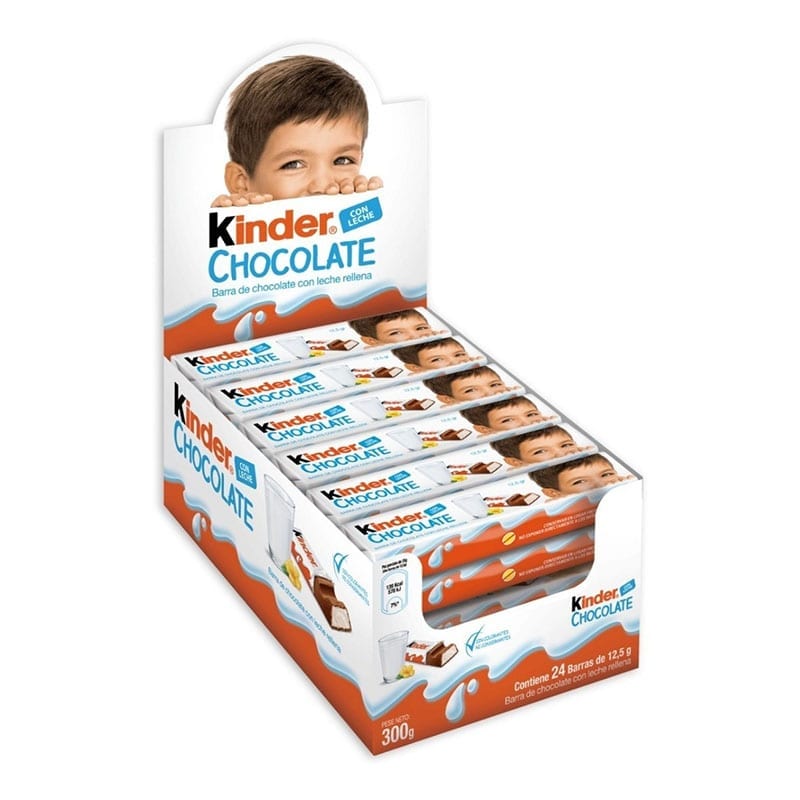 Chocolate Barrita Kinder C/U