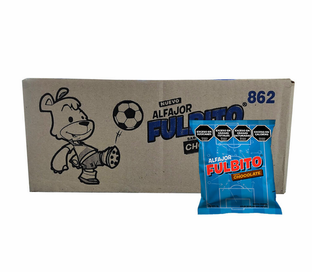 Alfajor Fulbito De Chocolate X40uni