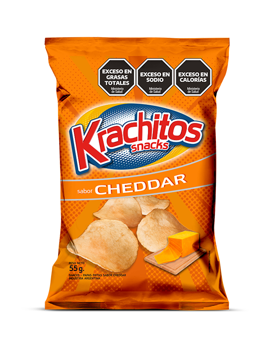 Krachitos Papas Cheddar X55grs