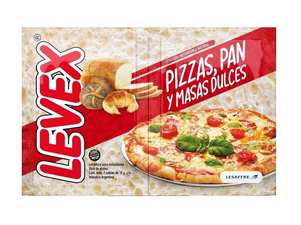 Levex Levadura Seca X2 Sobres