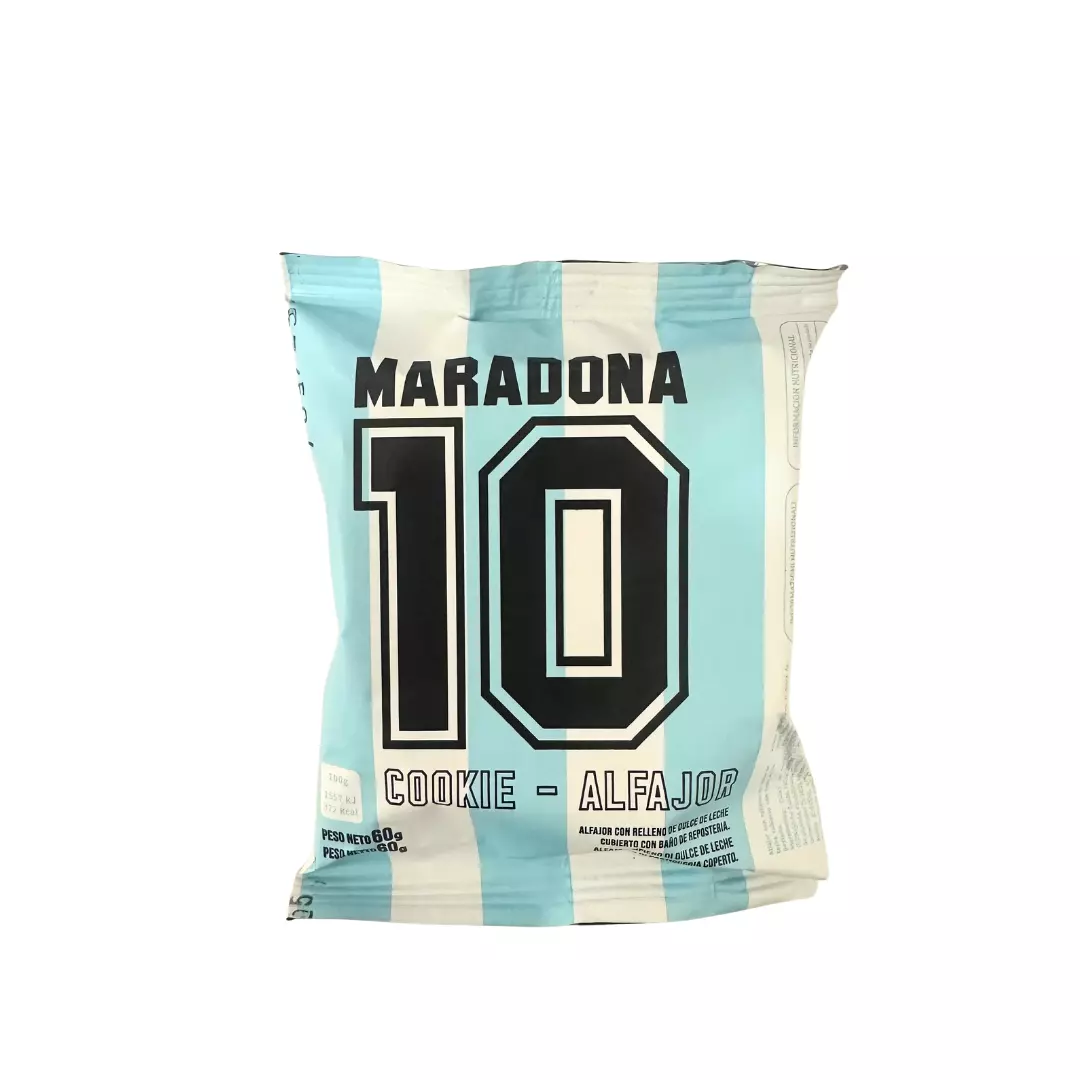 Alfajor Maradona blanco