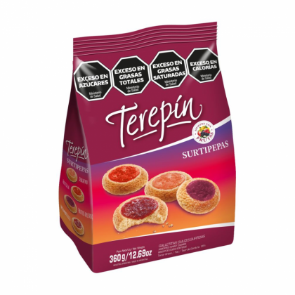 Galletita Terepin Pepas Surtidas x360grs