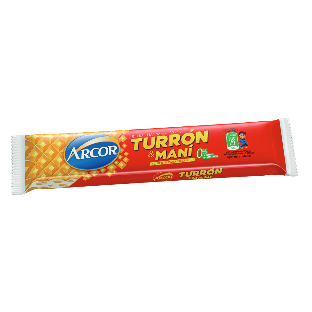 Turrón Arcor Maní 