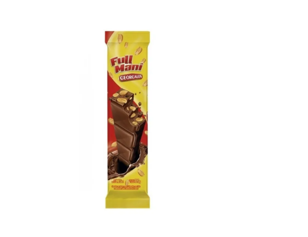Chocolate Georgalos Full Maní 100grs