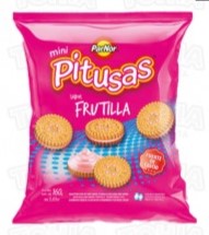 Galletitas Pitusas Frutilla X160grs