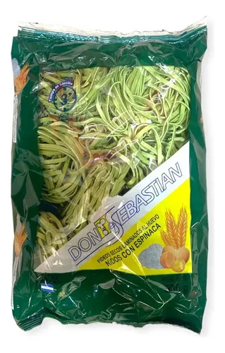 Fideo Don Sebastian Nidos Espinaca 
