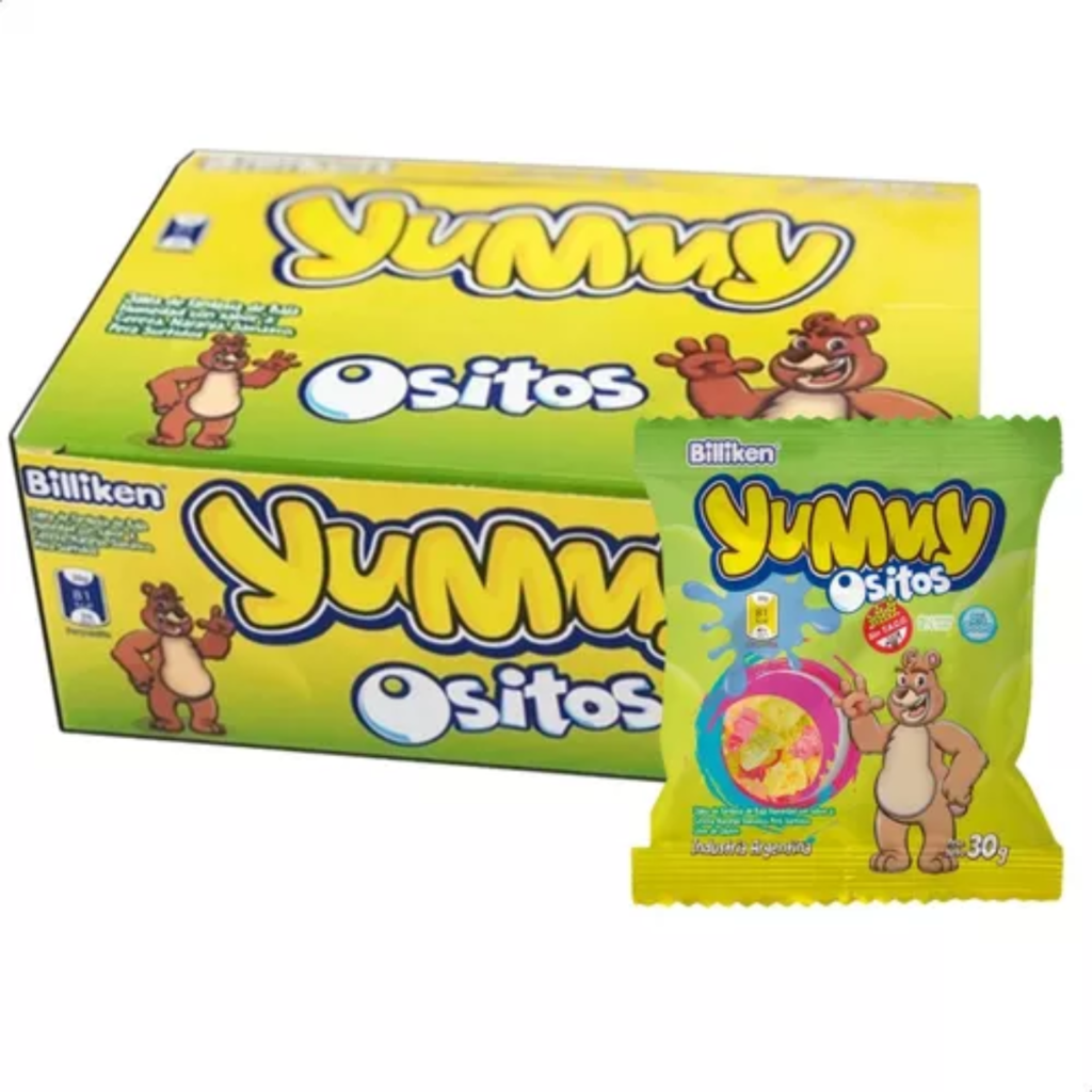 Gomitas Yummy Ositos X12uni