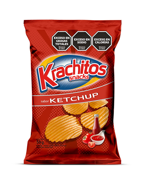 Krachitos Papas Ketchup X55grs