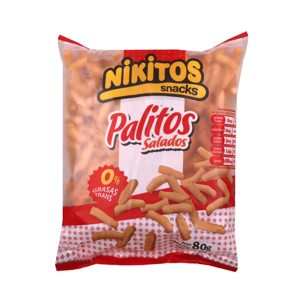 Nikitos Palitos Salados X80grs