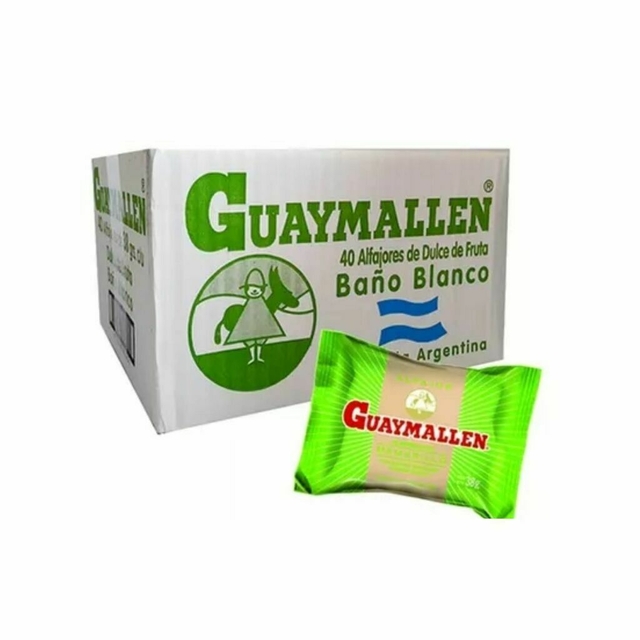 Alfajor Guaymallen De Fruta X40uni