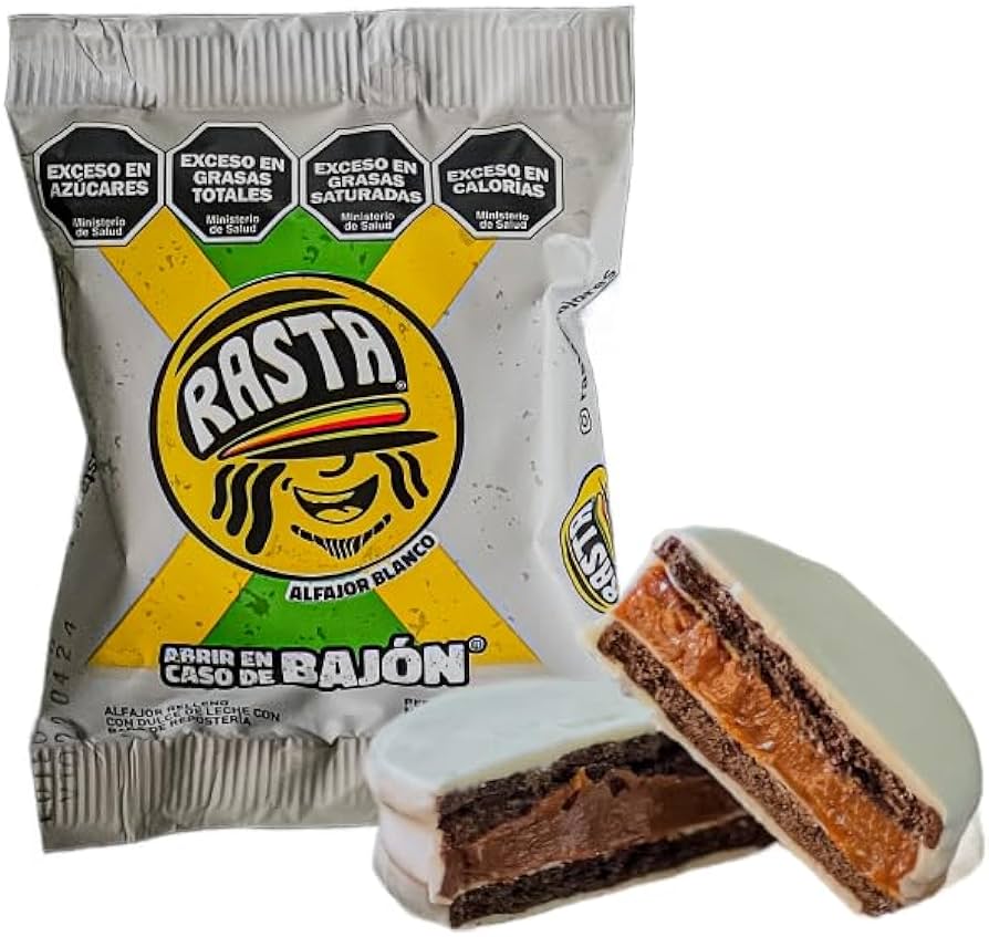 Alfajor Rasta Blanco