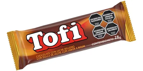 Chocolate Tofi Negro X28grs