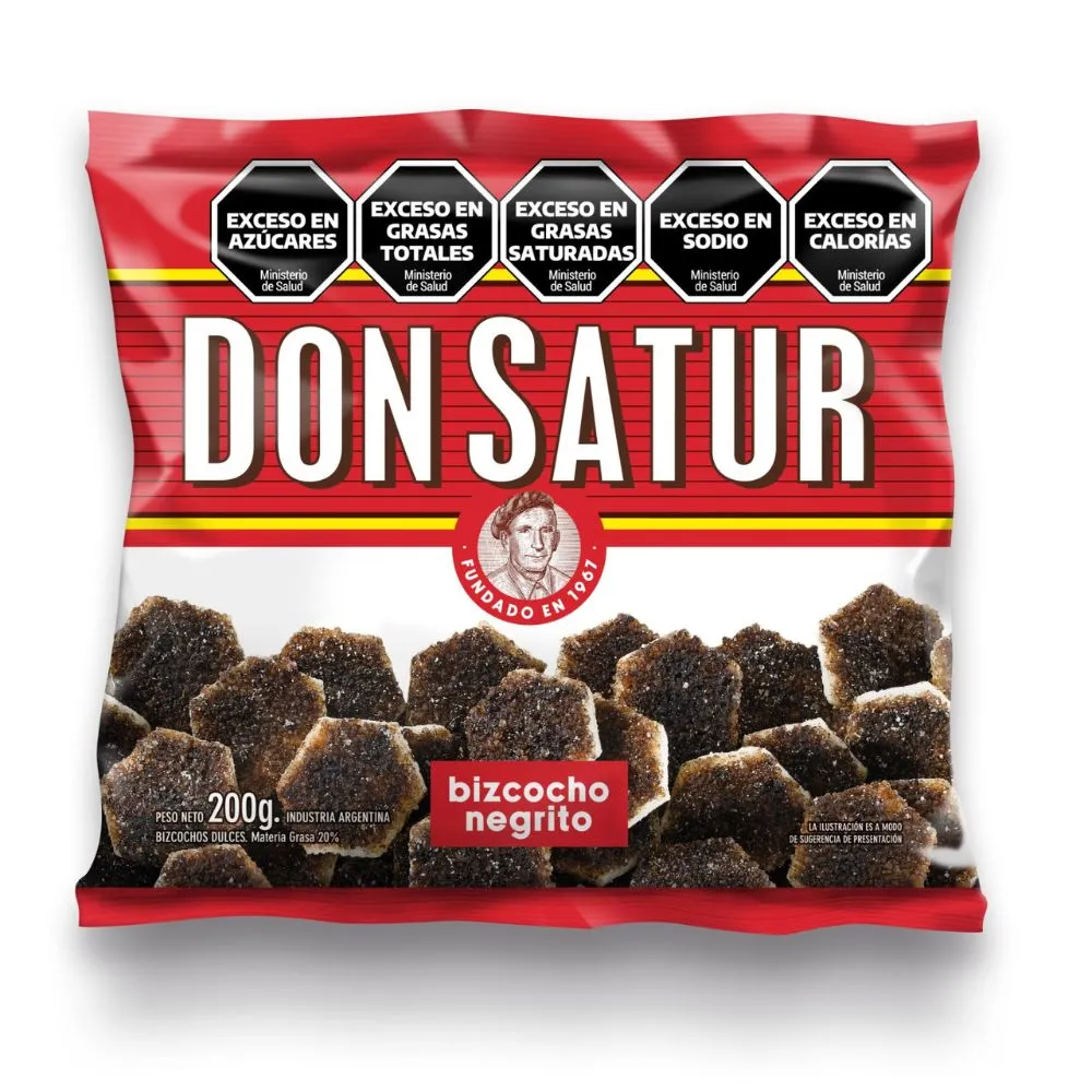 Galletitas Don Satur Negritas