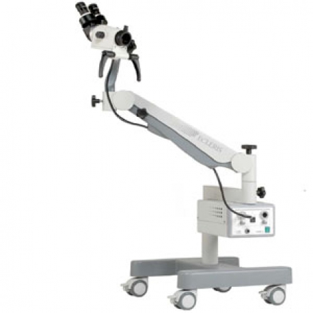 Colposcopio binocular con brazo pantográfico