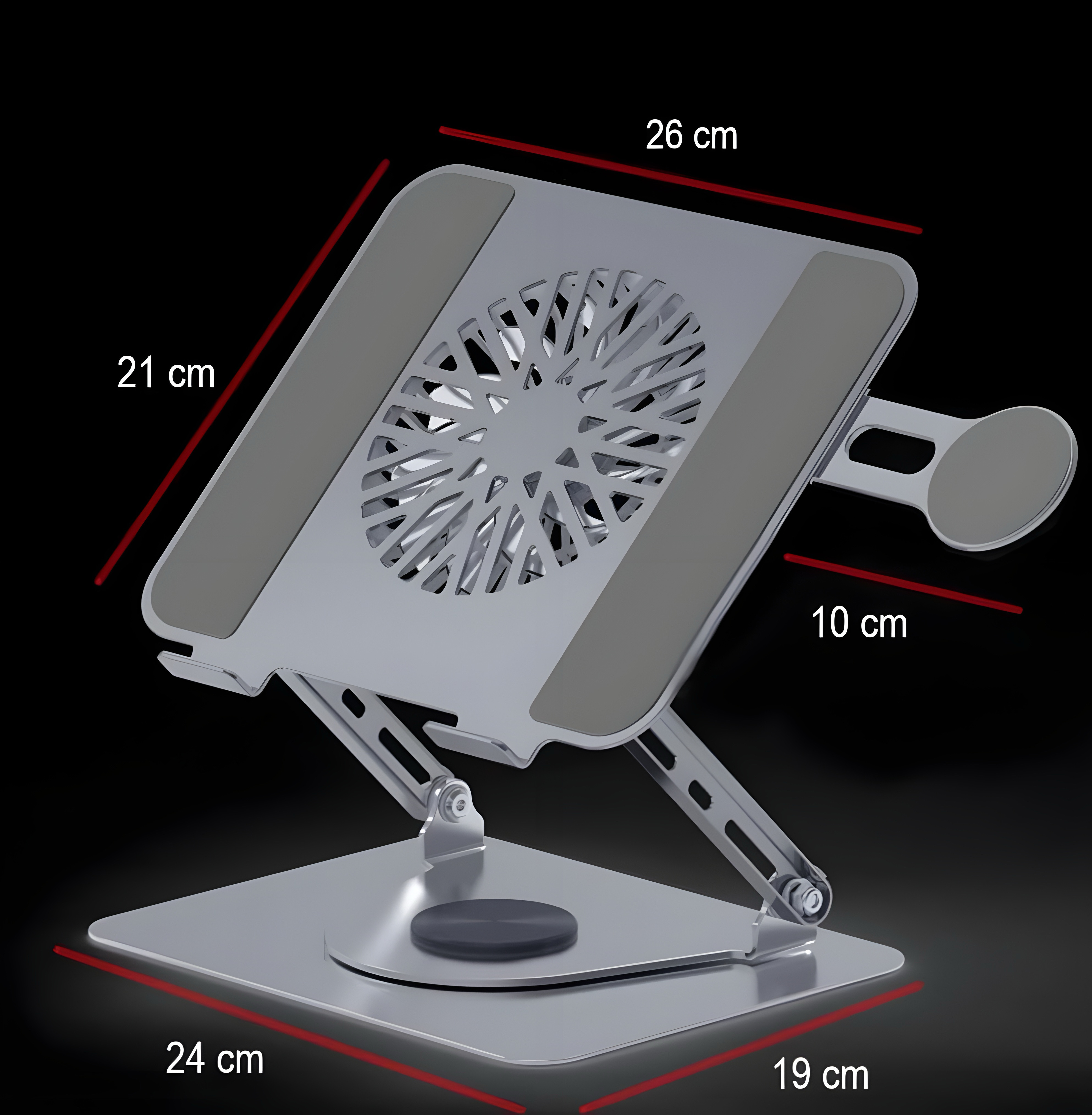 Fanlı tablet standı