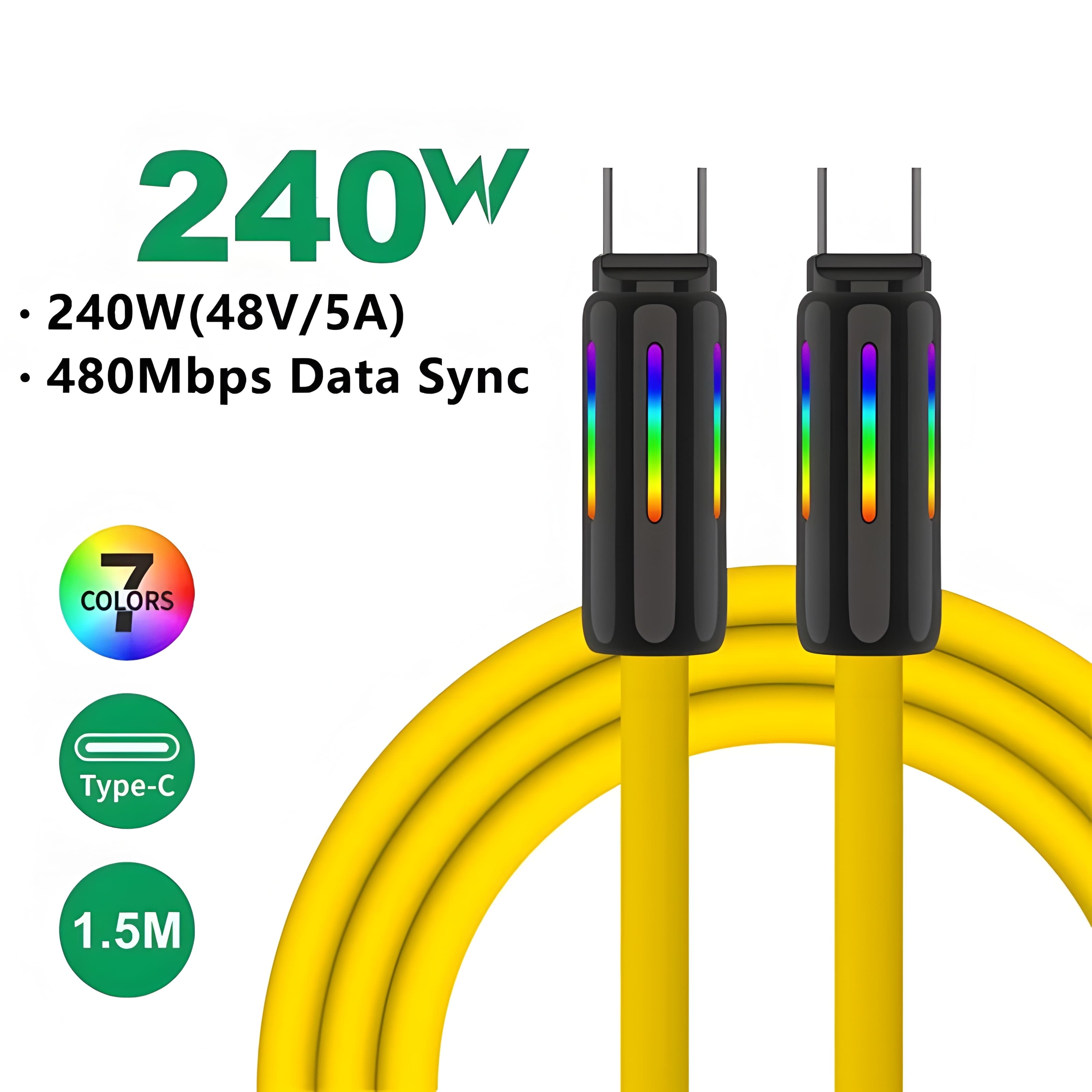 Piva şarj kablosu 240w