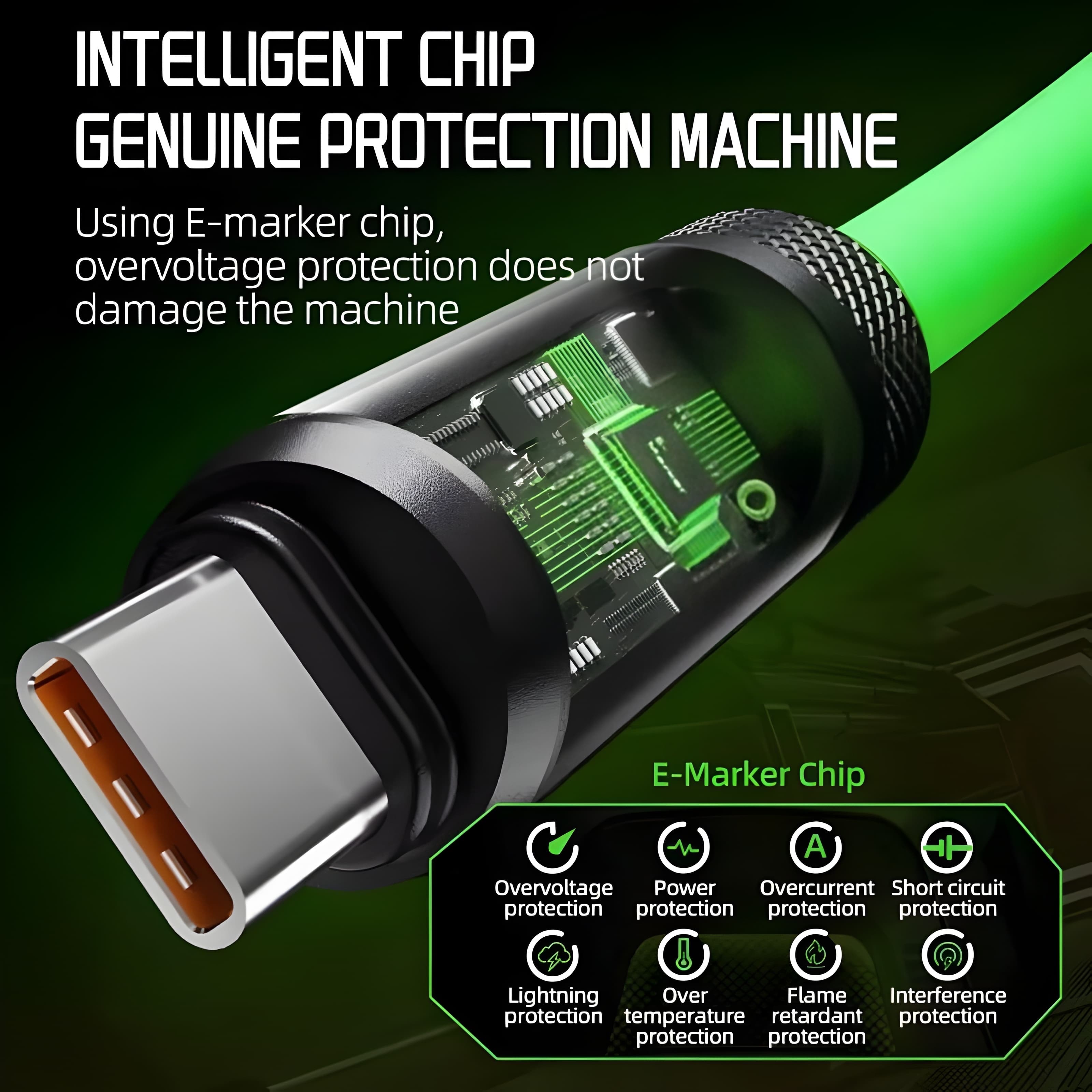 Piva şarj kablosu 240w ekranda