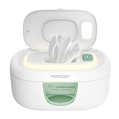 Calentador de Toallitas Húmedas para Bebé de Gran Capacidad Momcozy