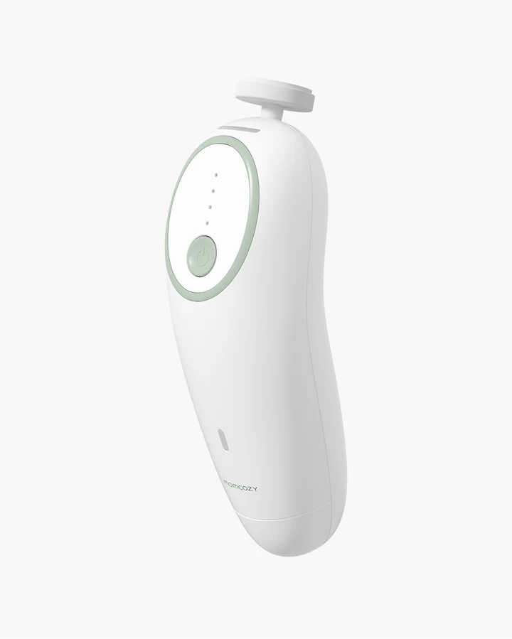 Momcozy Lima eléctrica de uñas para bebé, recortadora de uñas eléctrica suave
