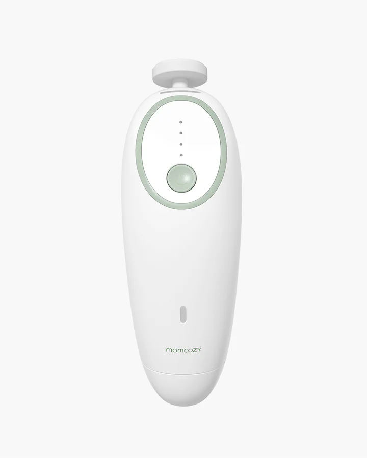 Momcozy Lima eléctrica de uñas para bebé, recortadora de uñas eléctrica suave