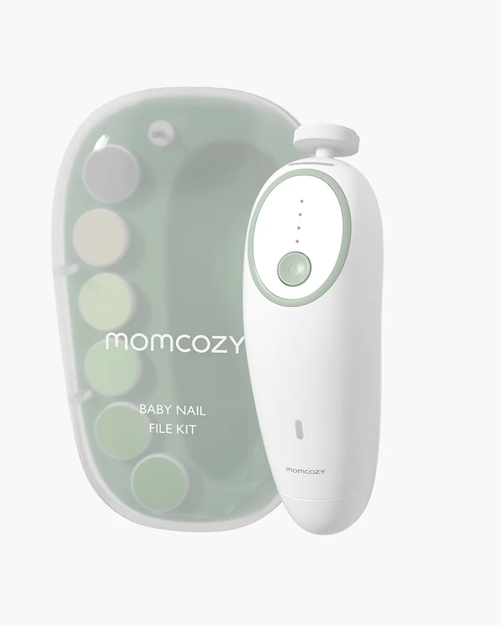 Momcozy Lima eléctrica de uñas para bebé, recortadora de uñas eléctrica suave