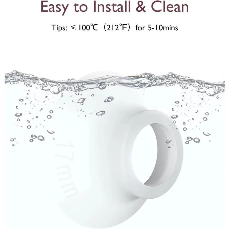 Brida Reductora Momcozy de Silicona 19 mm compatible con Extractor M5
