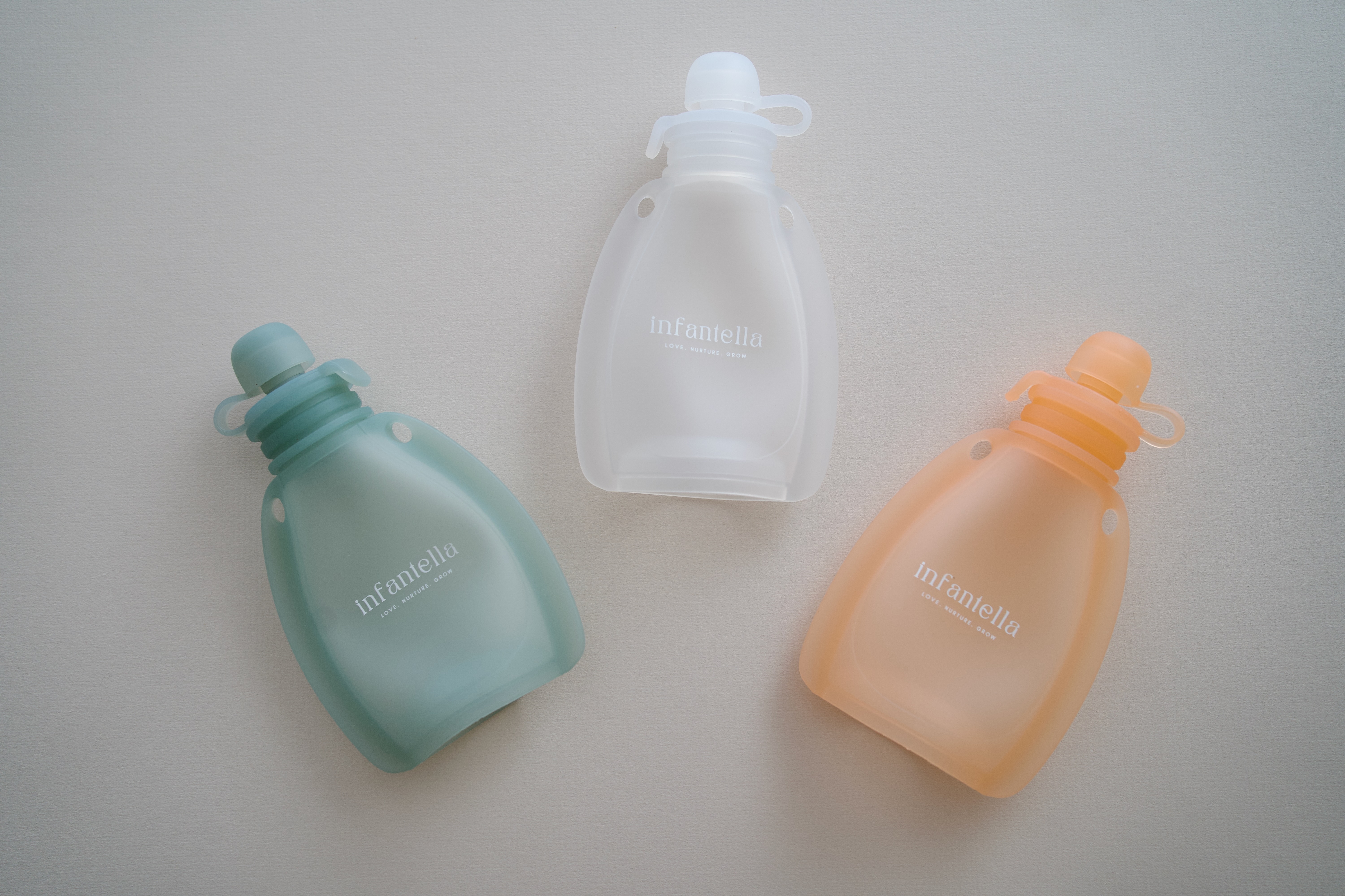 Food/Milk Storage Pouches (Set of 3)