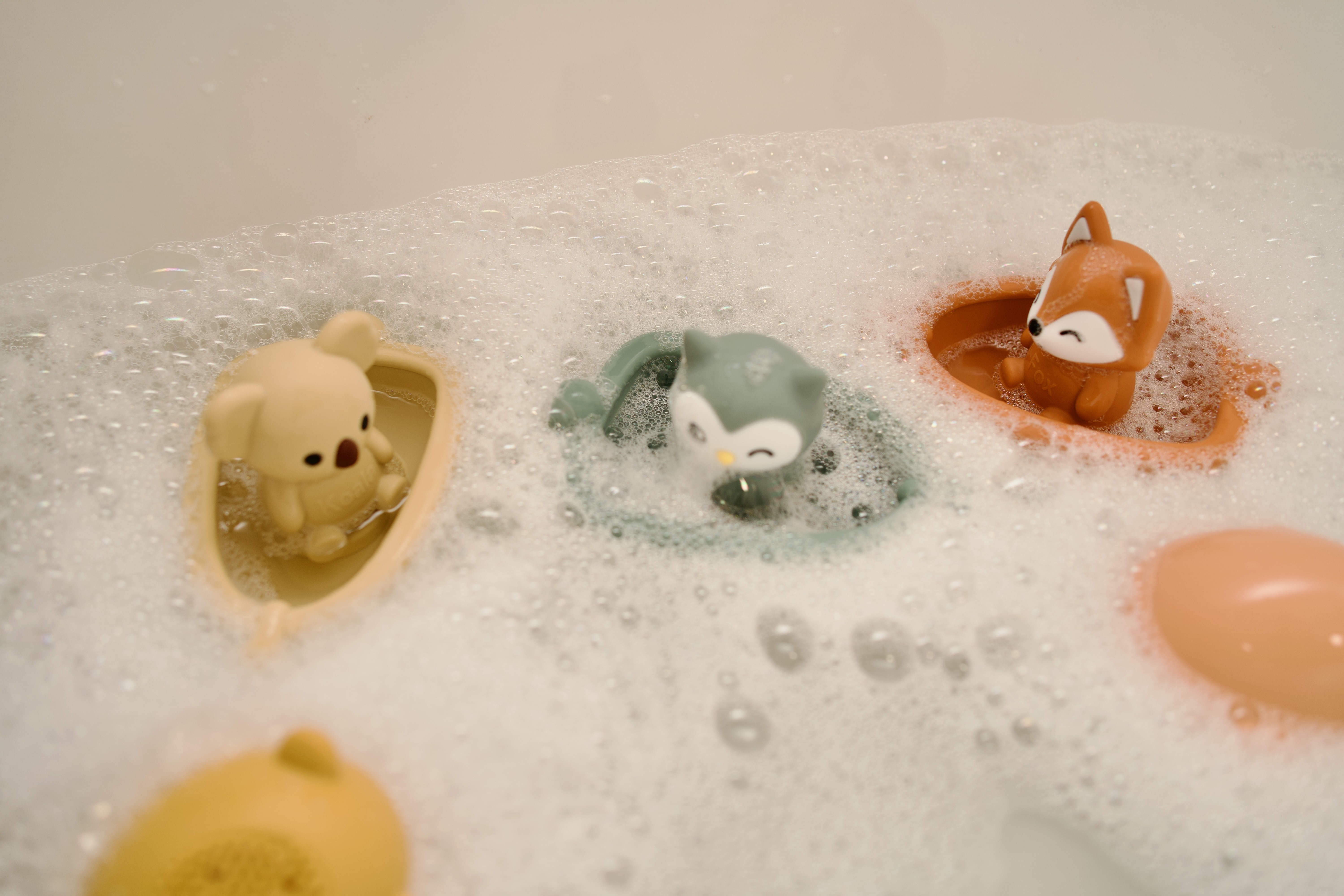 Critters & Cars Silicone Bath Buddies