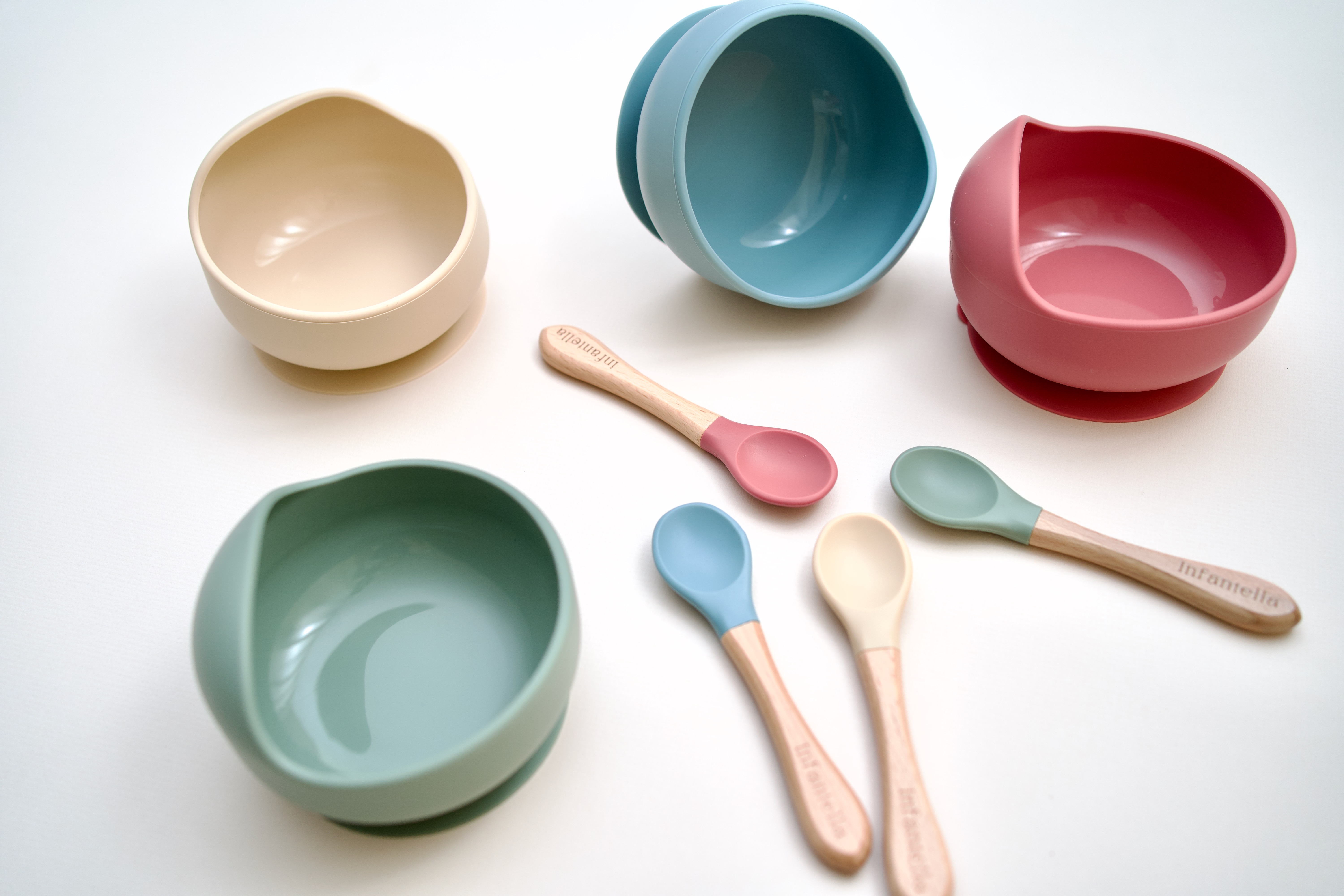 Bowl with Wooden Spoon