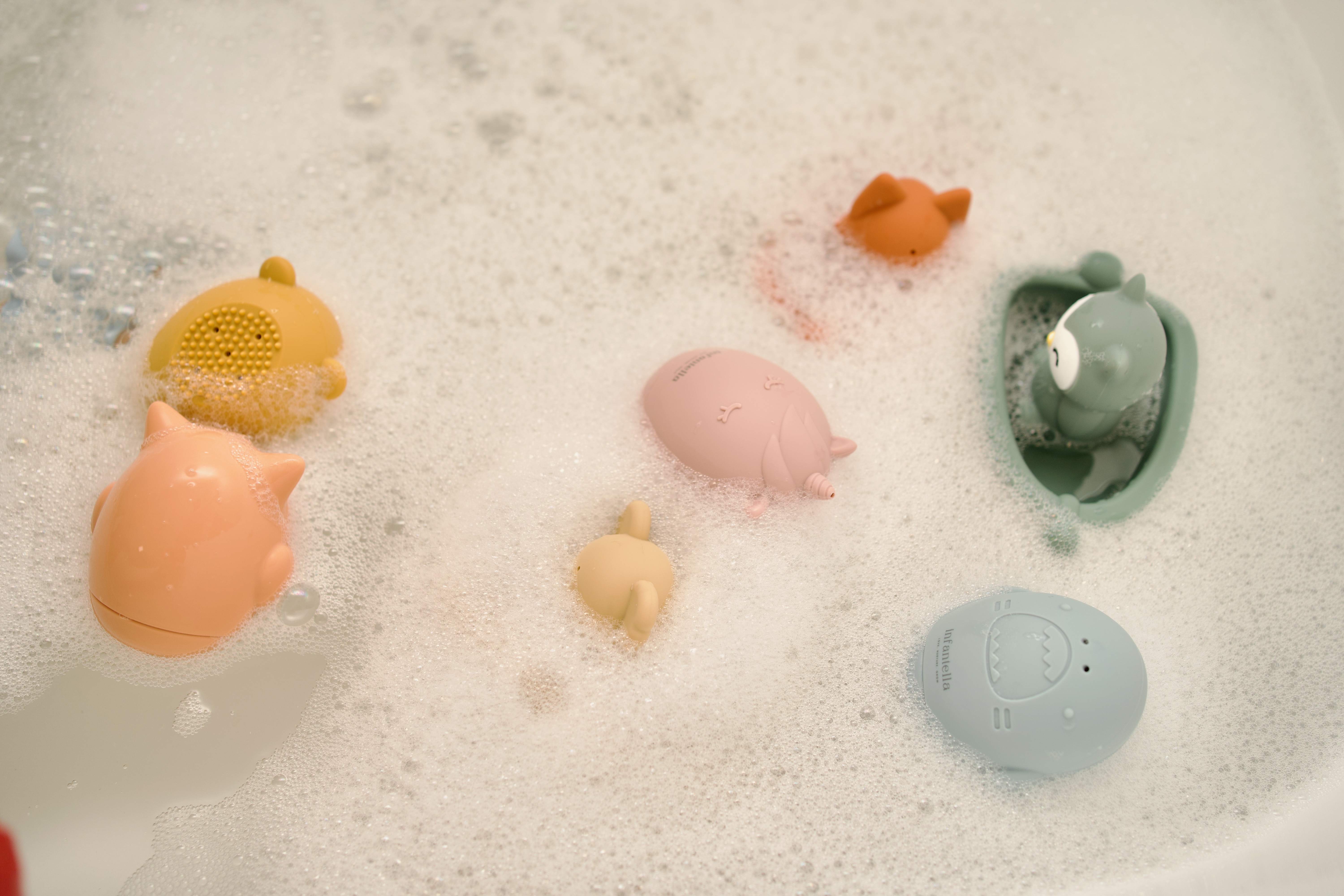 Critters & Cars Silicone Bath Buddies