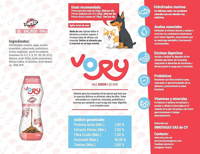 Aderezo Vory de salmón 