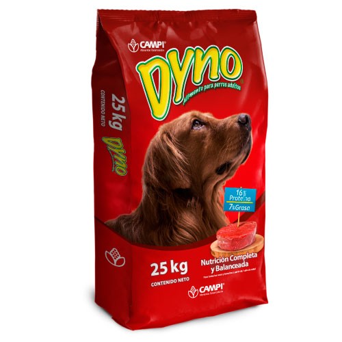 Dyno alimento para perros adultos 25 kg