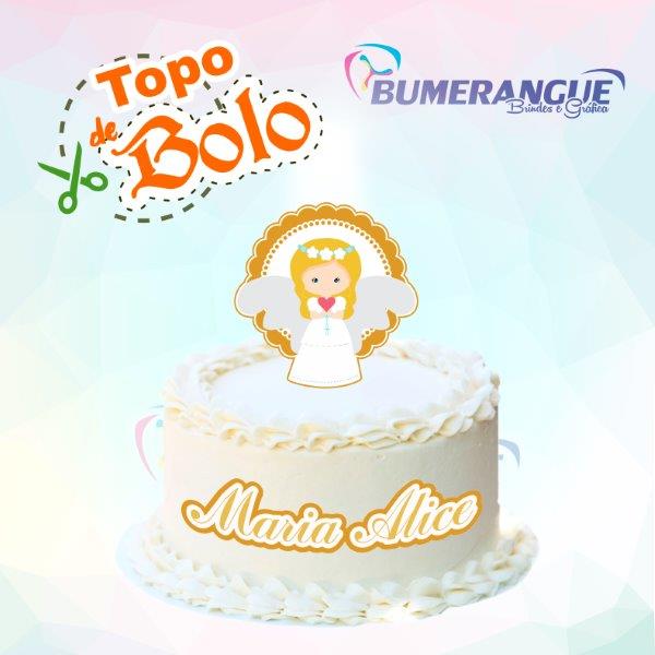 Topo de Bolo Personalizado