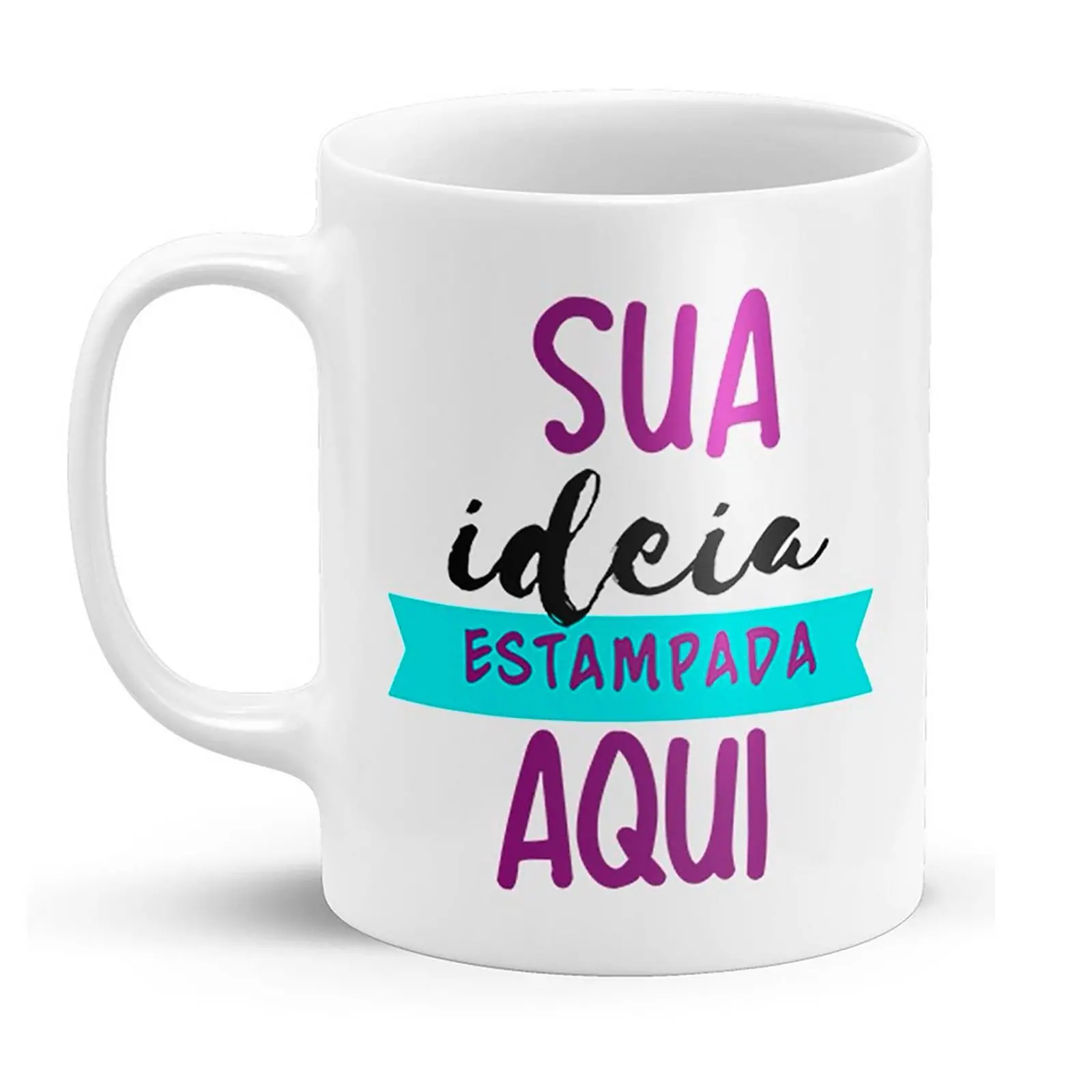 Caneca de Porcelana Personalizada