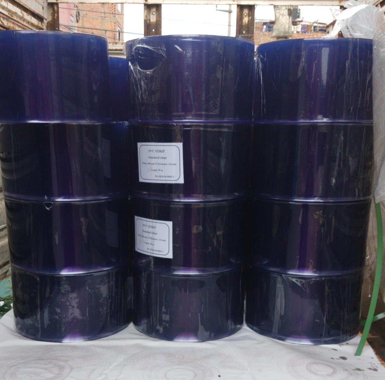 Cortina de tiras de PVC