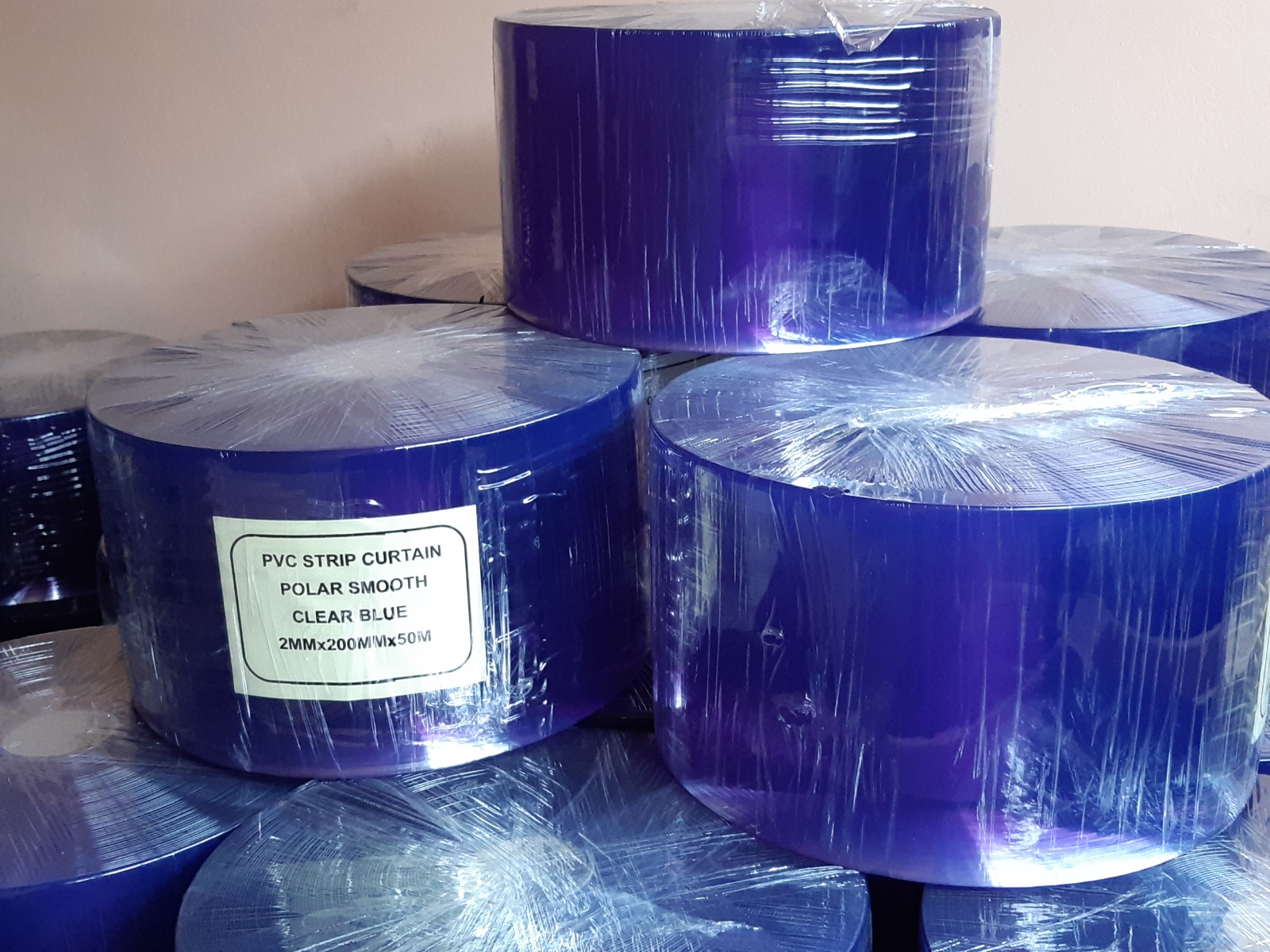 Cortina de tiras de PVC